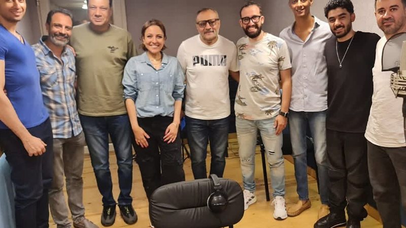 مي كساب في الستوديو