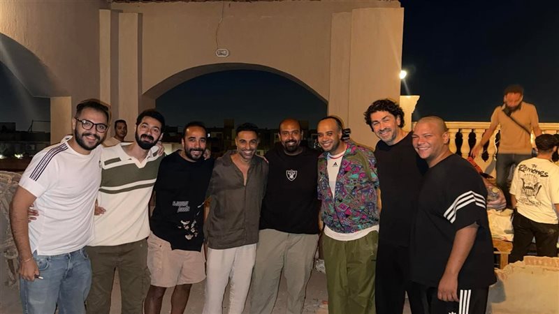 أحمد فهمى من كواليس