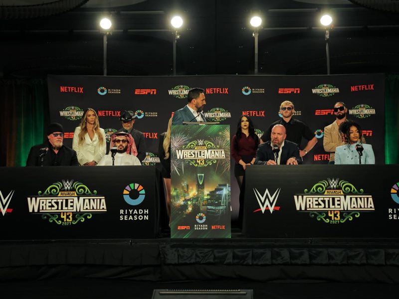 من لاس فيغاس إلى الرياض ريسلمانيا 43 لأول مرة خارج أميركا 
