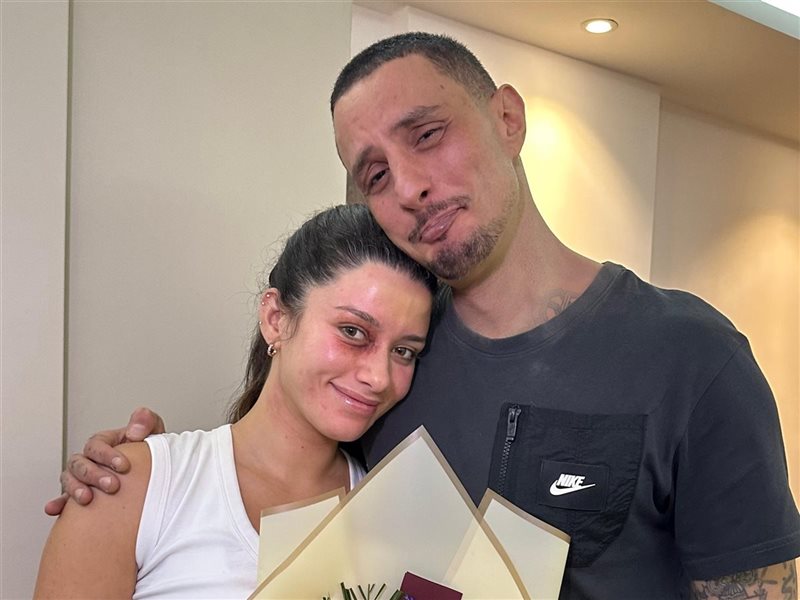 بكدمات واضحة.. سينتيا خليفة تبدأ تصوير أولى مشاهدها في فيلم 