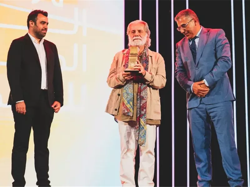 تكريم مارسيل خليفة في المهرجان الدولي المغاربي للفيلم بدورته الـ14 بمدينة وجدة