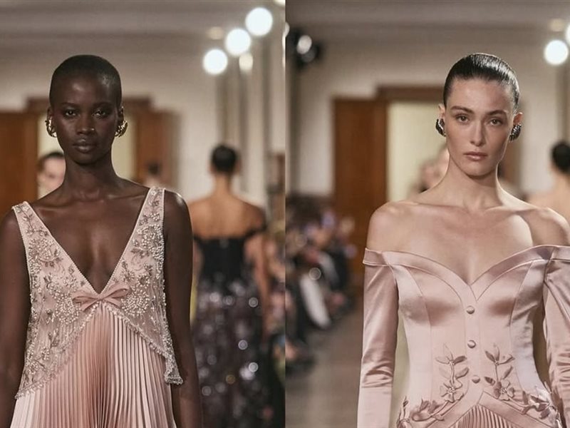 جورج حبيقة يضيء منصة باريس بفساتين تنبض بالفخامة والرومانسية لربيع/صيف 2026