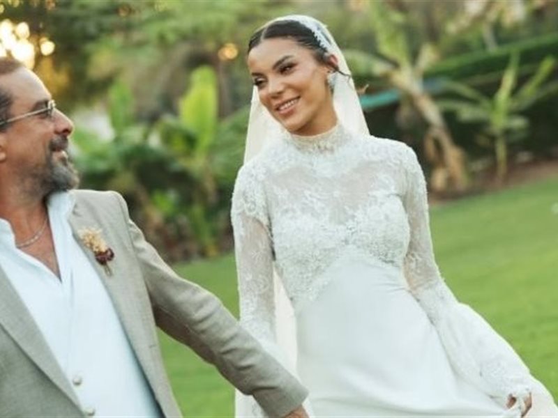 عقد قران المخرج هادي الباجوري والفنانة هايدي خالد