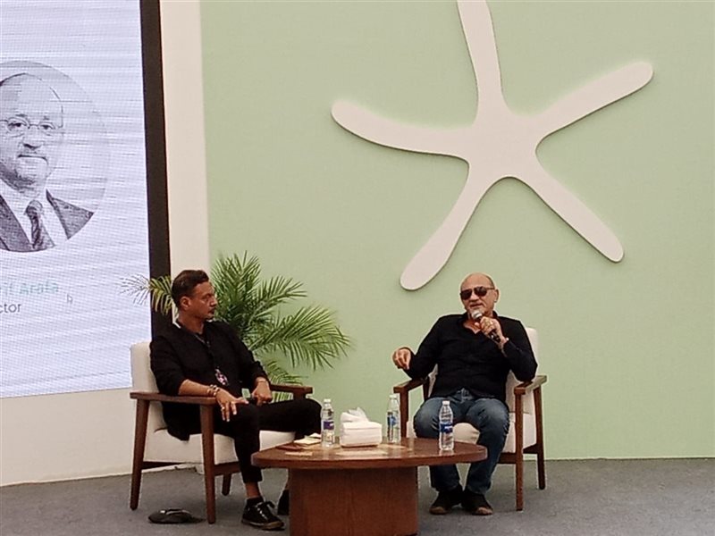 شريف عرفة من الجونة : السينما وسيلة بصرية وليست وسيلة لترويج قضية