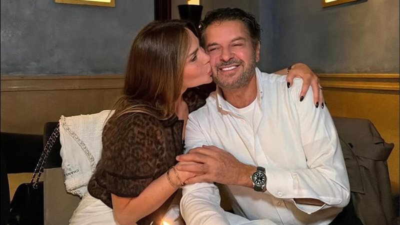 راغب علامة و زوجتة