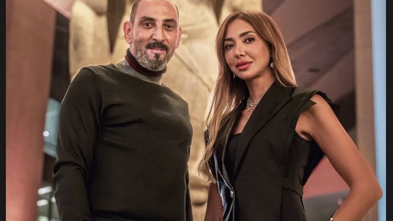 مي جلال و خالد عزام