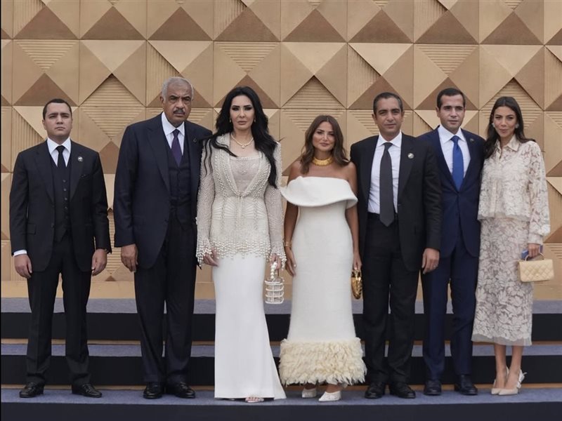 حضور المؤتمر الصحفي الذي يسبق الافتتاح  يشهدون ميلاد أيقونة ثقافية جديدة على أرض الحضارة