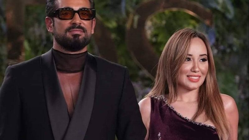 عمرو سعد وزوجته شيماء