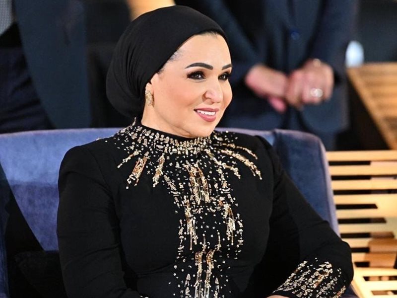 السيدة انتصار السيسي: فخورة بكل مصمم ومبدع شارك في حفل افتتاح المتحف المصري