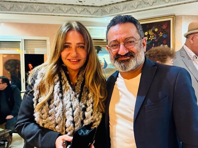 من أمريكا إلى المغرب ليلى علوي تطير لاستلام تكريمها الثامن .. ودعوة عشاء جمعتها بجورج خباز في الرباط