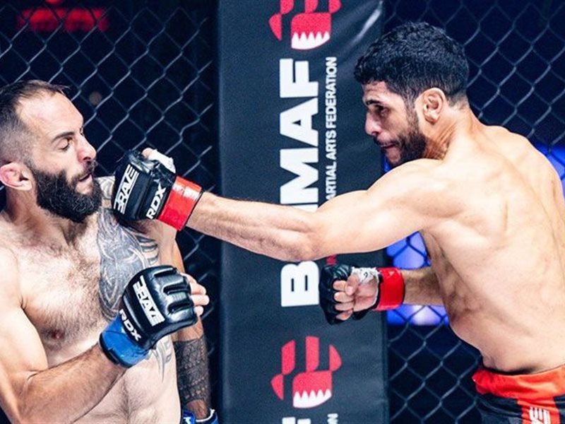 البحرين تسيطر في BRAVE CF 101 وانتصارات تاريخية لفريق KHK MMA