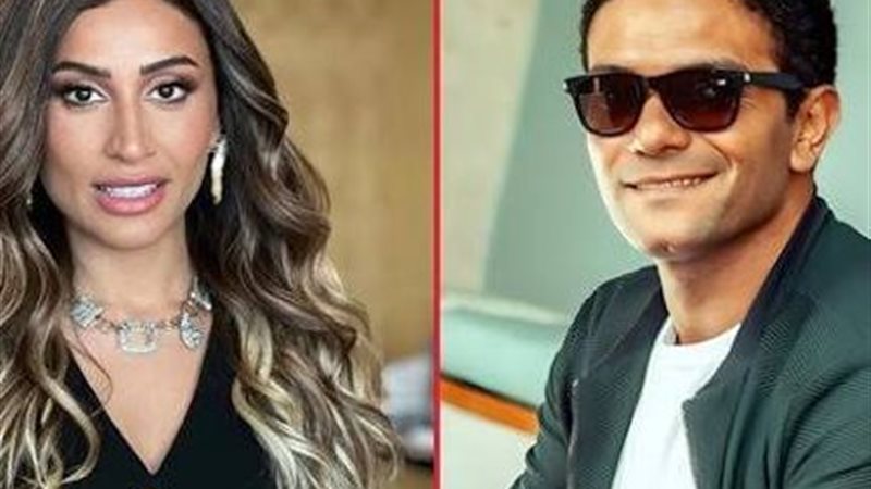 دينا الشربيني وآسر