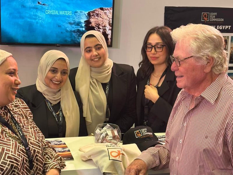 حسين فهمي يفتتح سوق القاهرة السينمائي: إن شاء الله دورة موفقة بوجودكم