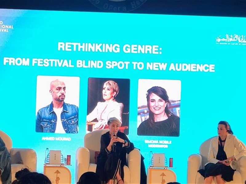 أحمد مراد: اتربيت فى استوديو والدى وممكن بناء نص كامل من صورة