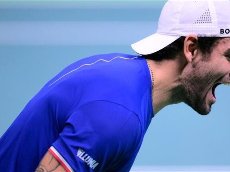 كوبولي يصنع المعجزة ويقود إيطاليا إلى نهائي كأس ديفيز للمرة الثالثة علي التوالي 