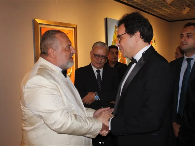 خالد الصاوي يعرب عن فخره بلقاء وزير الثقافة وكبار المسؤولين