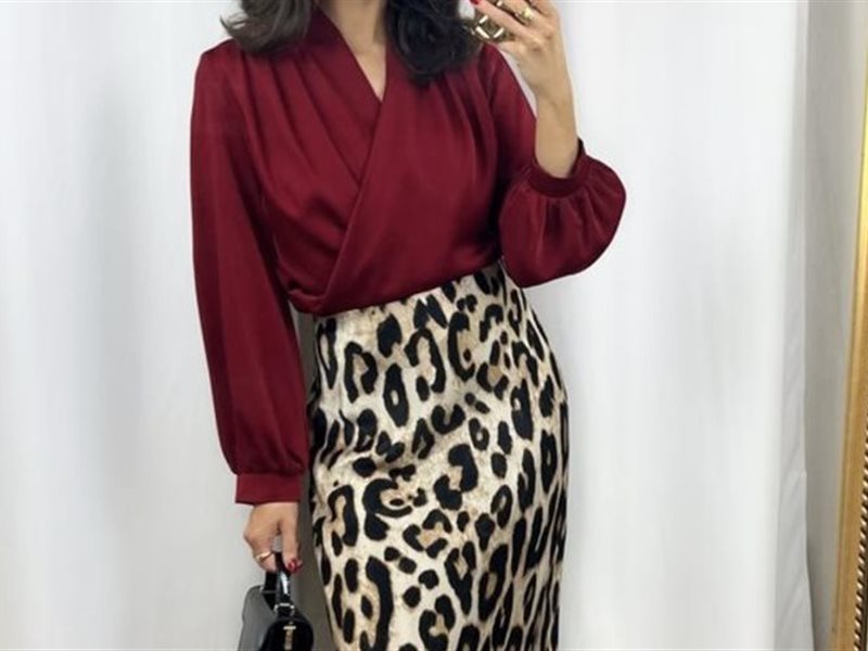 ثنائية الليو والجرانيت تتصدر إطلالات الخريف… هل تصبح الصيحة الأبرز هذا الموسم؟ 	