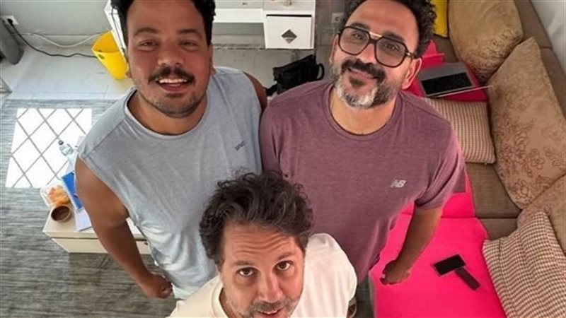 أكرم حسني وهشام ماجد