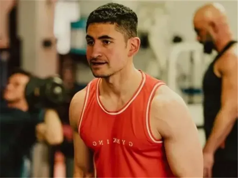تدريبات قاسية يخوضها أمير المصري في كواليس فيلم GIANT| فيديو