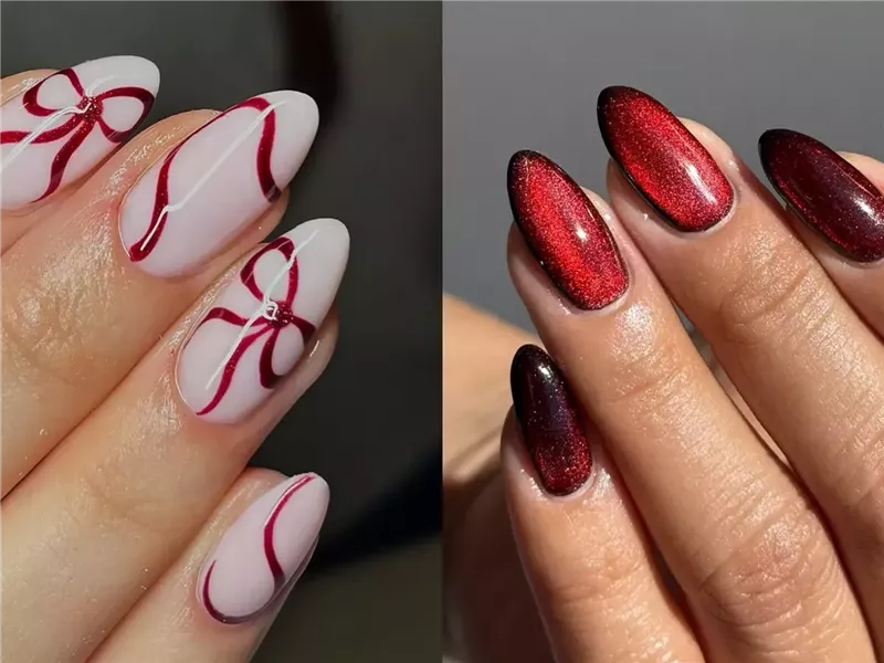 أفضل تصميمات للأظافر يمكنك اعتمادها في حفل رأس السنة