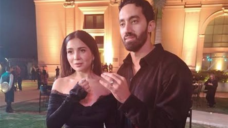 مي عز الدين وأحمد