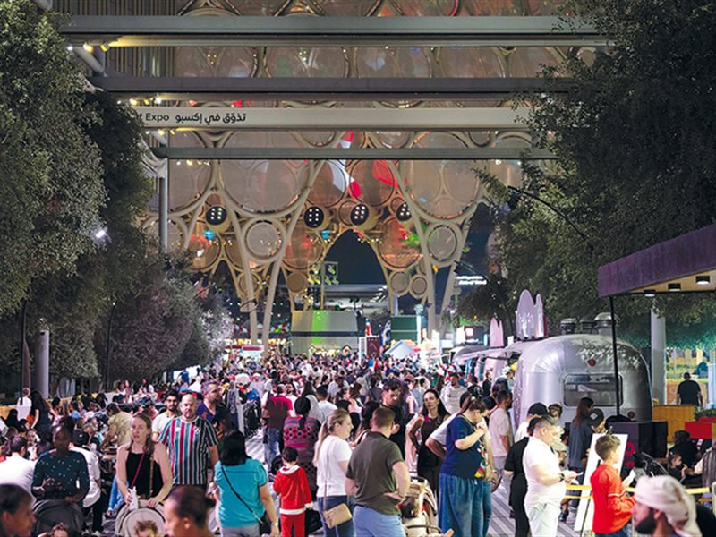 اكسبو دبي : سعر التذكرة ومجانية الفعاليات وراء نجاح مدينة الشتاء