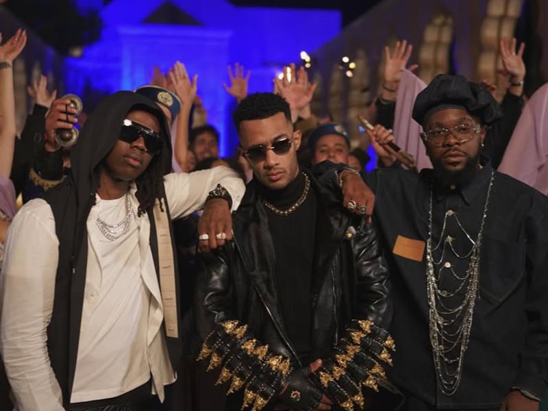 محمد رمضان ينشر أول صورة من كواليس الأغنية الرسمية لأمم أفريقيا قبل انطلاقها غداً