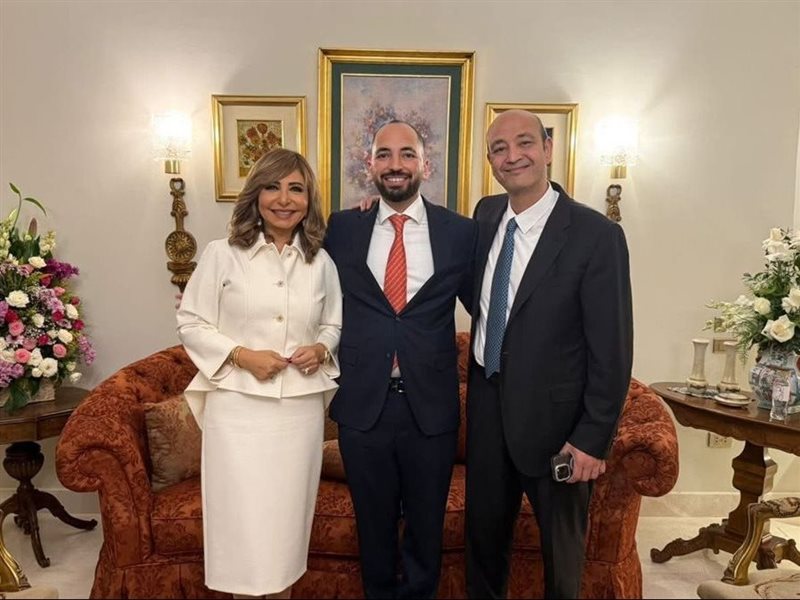 طلاق عمرو أديب ولميس الحديدي رسميًا بعد 25 عامًا من زواجهما