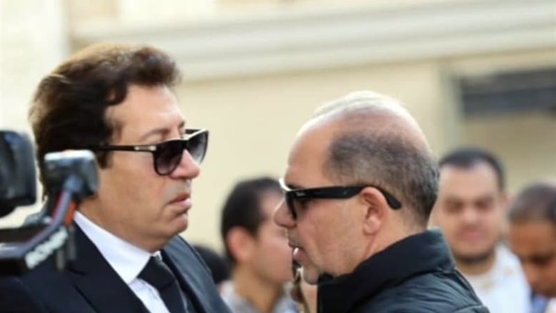 جنازة والدة الفنان