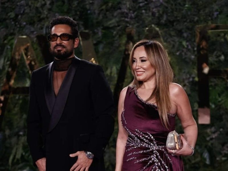 عمرو سعد يهنيء زوجته شيماء فوزي على كتابها الجديد