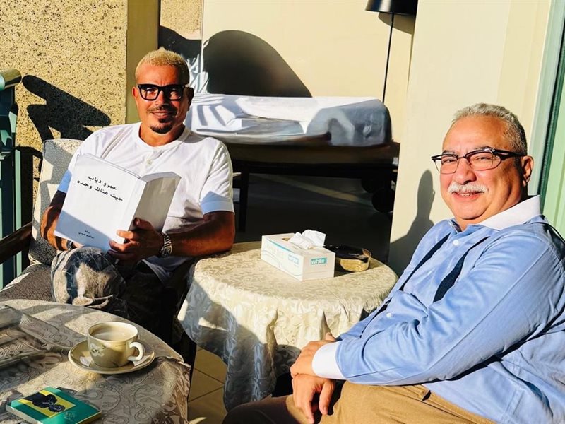إبراهيم عيسى يتحدث عن نجاحات عمرو دياب في روايته الجديدة