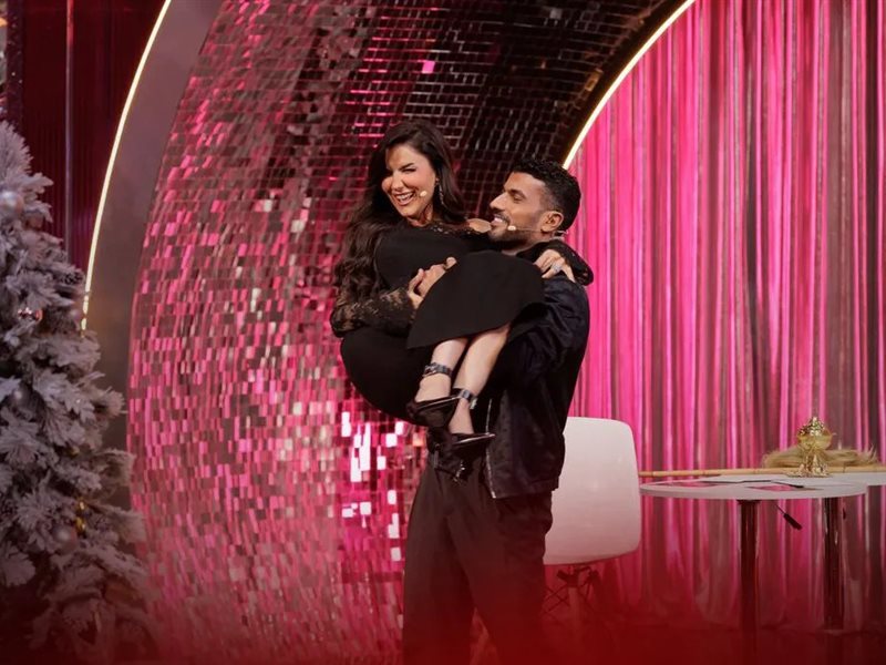 مي عمر ومحمد سامي ضيوف الأبلة فاهيتا في برنامج 