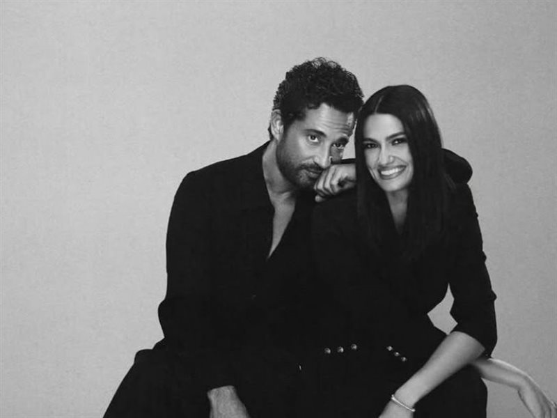 جلسة تصوير لامعة لعمرو سعد وتارا عماد مع استعدادات مسلسل 