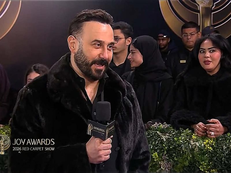 قصي خولي: الأجواء في Joy Awards عظيمة ونستعد لعمل درامي قوي في رمضان