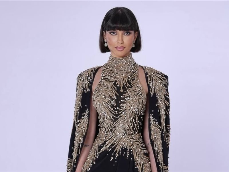 	azzaslimene تتألق في Joy Awards بإطلالة سوداء فاخرة بتوقيع زهير مراد