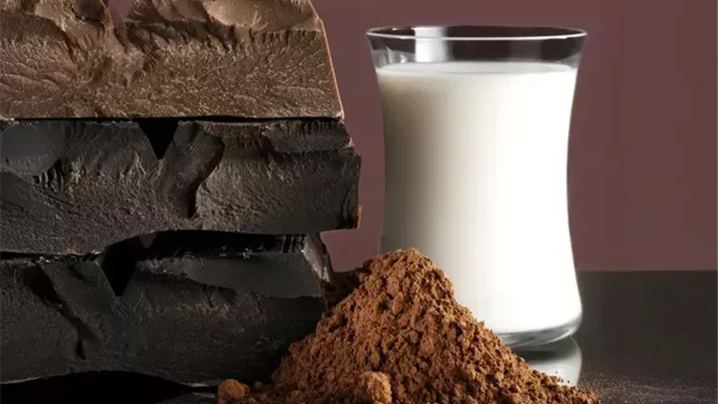 شوكولاتة وحليب