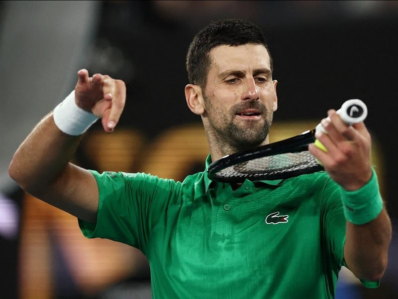 ديوكوفيتش يصنع التاريخ 400 فوز في الجراند سلام وتعادل مع فيدرر في أستراليا
