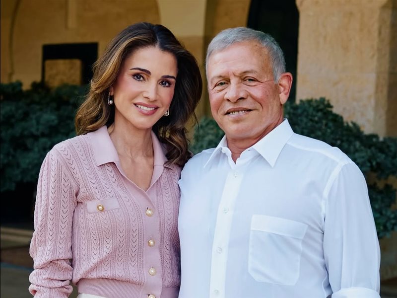 الملكة رانيا تحتفي بعيد ميلاد الملك عبدالله الثاني ونجلها الأصغر هاشم