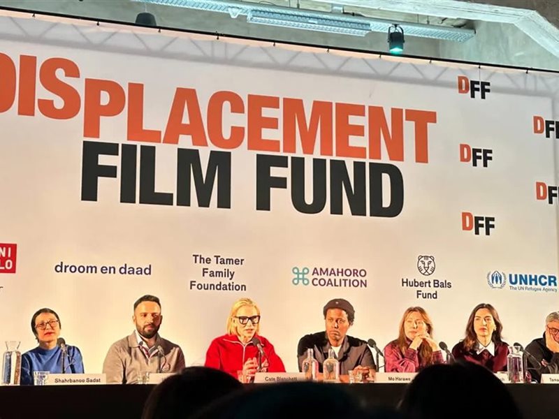 كيت بلانشيت من روتردام السينمائي : صندوق دعم أفلام النزوح مشروع شغف