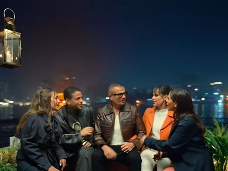 عمرو دياب وأبنائه