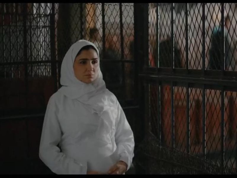 حبس مي عمر في الحلقة الثامنة من مسلسل 