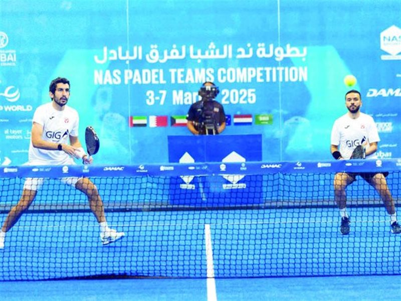 النهائي المصري الإماراتي ينتظر تتويج بطل البادل في ند الشبا