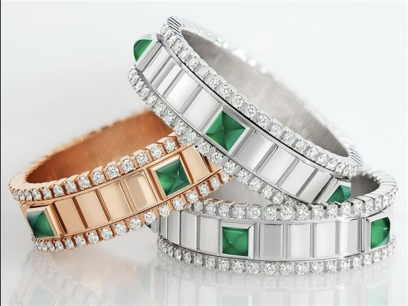 Marli تستلهم طاقة نيويورك في مجوهرات العقيق الأخضر