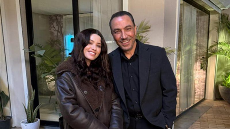 طارق لطفي وسينتيا