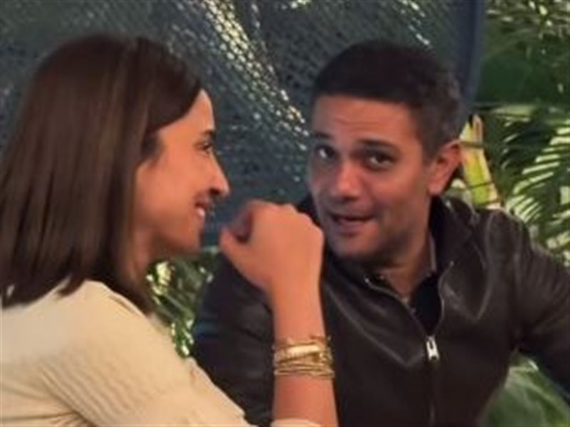 آسر ياسين ودينا الشربيني