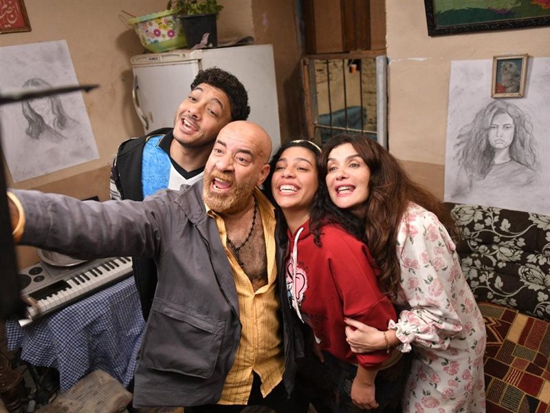 كواليس أبطال فيلم موسم عيد الفطر  