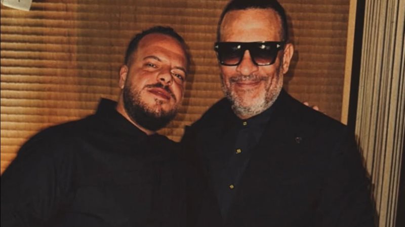 ماجد المصري وابنه