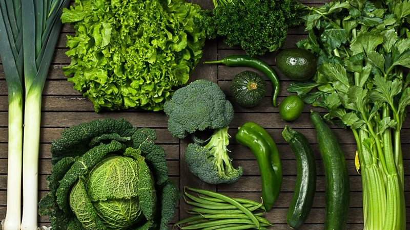 الخضروات الورقية