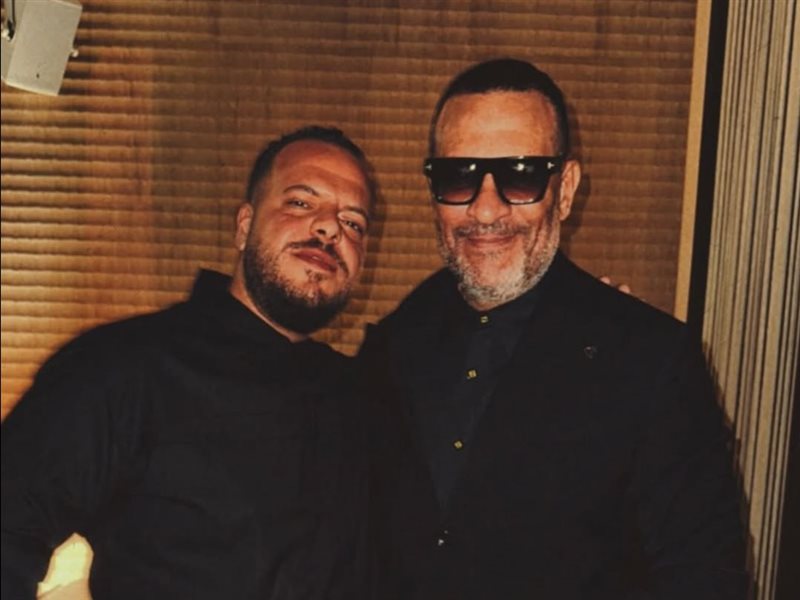 ماجد المصري وابنه