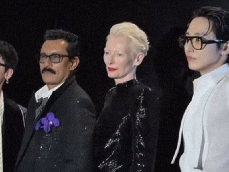 توم فورد يحتفي بـ Black Orchid في سيول بحضور تيلدا سوينتون وG-DRAGON